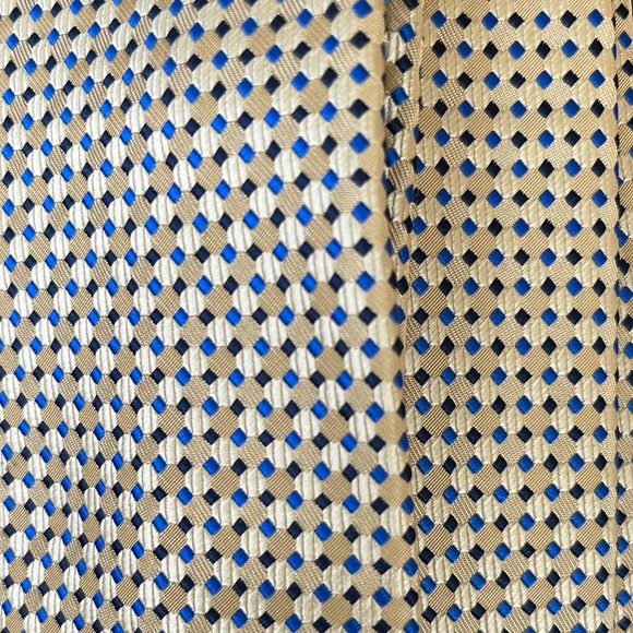 Blue and Yellow Tie - Picture 3 of 3